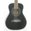 Brand New Washburn OGHS/B Black Finish Half Size Smaller Acoustic Guitar #4 small image