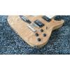 Custom Ibanez JEM 7V Natural Double Neck Acoustic Electric 6 6 Strings Guitar