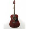 2013 Kona K216TRE Transparent Red Acoustic Electric Dreadnought Guitar #1 small image