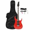 170 HSH Acoustic Pick-up Professional Electric Guitar Red with Accessories #2 small image