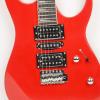 170 HSH Acoustic Pick-up Professional Electric Guitar Red with Accessories #4 small image