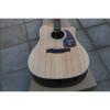 Custom Acoustic Electric Guitar Natural Finish CD280SCE #2 small image