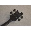 Project 4003 Black Star With Black Hardware 4 String Bass #4 small image