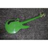 Custom Star Passive Pickups Bongo Music Man Green 5 Strings Bass #4 small image