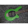 Custom Star Passive Pickups Bongo Music Man Green 5 Strings Bass #5 small image