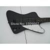 Custom Shop Thunderbird Black White Pickguard Matte Electric Bass