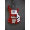 Custom Shop Red Finish Rickenbacker 4001 Bass #1 small image
