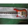 Custom Shop Rickenbacker 4003 Left Fireglo Red Bass #4 small image