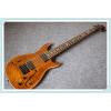 Custom Shop PRS SE 6 String Bass Brown Maple Top F Hole Hollow