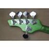 Custom Shop Passive Pickups Bongo Music Man Green 5 Strings Bass #5 small image