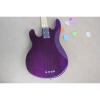 Custom Shop Ernie Ball Musicman Sting Ray 4 Strings Purple Bass