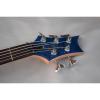 Custom Shop EMG PRS SE 5 String Bass Blue Quilted Maple Top #4 small image