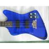 Custom Shop Blue Acrylic 4 String Bass