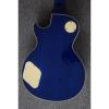 Custom Shop Ace Frehley Blue LP Quilted Maple Top 4 String Bass