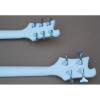 Custom Shop 4003 Double Neck White 4 String Bass 6 String Guitar #2 small image