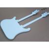 Custom Shop 4003 Double Neck White 4 String Bass 6 String Guitar #3 small image