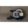 Custom Shop 4 String Blue StingRay Bass Blue Pearloid Pickguard