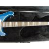 Custom Rickenbacker 4003 Blue Checkerboard Binding Bass