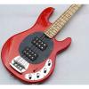 Custom Music Man Red 5 String Ernie Bass #1 small image