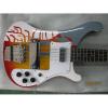 Custom Paul McCartney's 1964 4001 Bass Psychedelic Paint