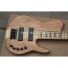 Custom Shop 5 String Bass Ash Natural Color