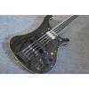 Custom Made 4003 Jet Black Fretless Electric Bass #4 small image