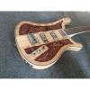 Custom Lemmy Kilmister  4003 Natural Ash Wood Body Special Carvings Bass #3 small image
