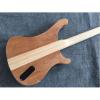 Custom Left Handed Lemmy Kilmister  4003 Natural Special Carvings Alder Wood Bass #5 small image