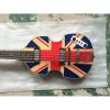 Custom Hofner Jubilee Union Jack Paul Mcartney Violin Bass Guitar