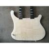 Custom Flame Maple Top Unfinished Neck Thru Body 4003 Bass Double Neck