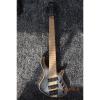 Custom Built Mayones Gray Flame Maple Top 6 String Electric Bass #2 small image
