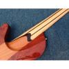 Custom Fordera Palisander Body Active Pickups 5 String Solid Flame Maple Top Bass