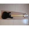 Custom Black With Red Pickguard Music Man 4 String Bass