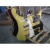 Custom 4003 Double Neck Rickenbacker Yellow Bass