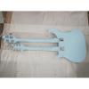 Custom 4003 Double Neck Rickenbacker Light Blue 4 String Bass 6 String Guitar Bolt On #4 small image