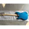 Custom Shop Sparkle Silver Dust Metallic Blue Jazz P Bass Guitar #2 small image