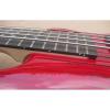 Custom Shop Red Ashwood 5 String Electric Bass #2 small image