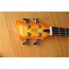 Custom Shop Languedoc 4 String Bass Orange Flame Maple Top