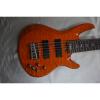Custom Shop 6 String Orange Quilted Maple Top Yamaha Bass #4 small image