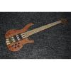 Custom Shop 5 String Natural Ken Smith Quilted Maple Top Electric Bass
