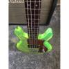 Custom Shop 4 String Ampeg Acrylic Dan Armstrong Green Bass
