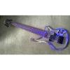 Custom Made H&amp;S Sequoia 7 String Acrylic Bass Blue LED Light Fretboard #1 small image