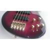 Custom Shop 5 String Bass Purple Gold Hardware Maple Fretboard Strinberg