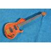 Custom American Standard 5 String Bass Rust Quilted #2 small image