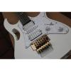 Jem 7v Steve Vai White Floyd Rose Style Electric Guitar