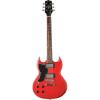 Jay Turser 50 Standard Series Electric Guitar - Left Handed Trans Red #1 small image