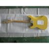 Custom Yellow Fender Stratocaster Floyd Rose Tremolo Electric Guitar #5 small image
