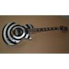 Custom Silver Zakk Wylde Bullseyes Electric Guitar #1 small image