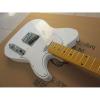Custom Shop White Fender Telecaster Electric Guitar #4 small image