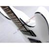 Custom Shop White Schecter J l7 Electric Guitar #3 small image